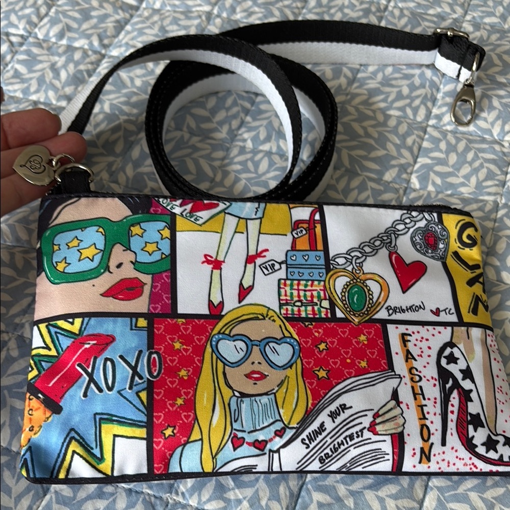 Brighton Glam Girl Red and Yellow crossbody